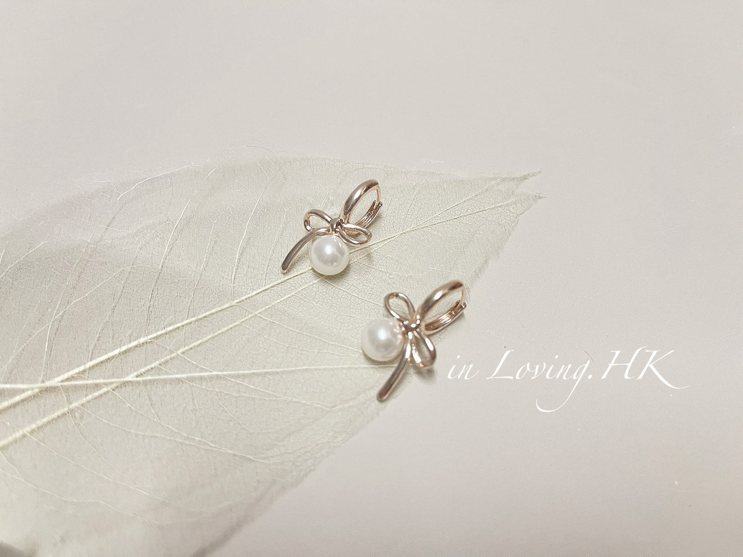 [Ready Stock] Bow Pearl Earrings KR2410ER06